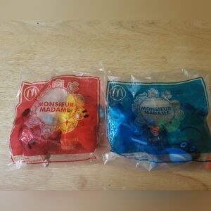 Mcdonalds Little Miss Mr Men Toy Lot Sealed